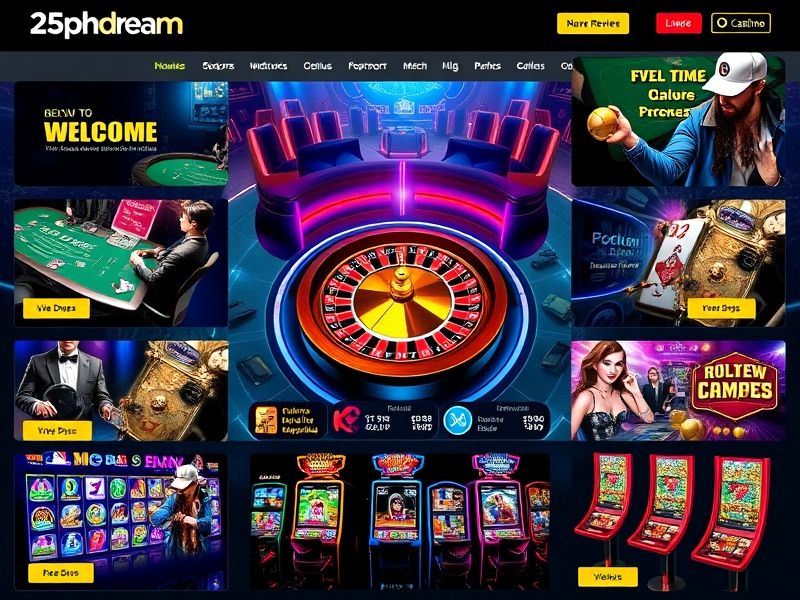 Discover the best gambling experience on 25phdream.com with exclusive casino games, real money rewards, and secure betting options. Join now for thrilling slots, poker, and sports betting!